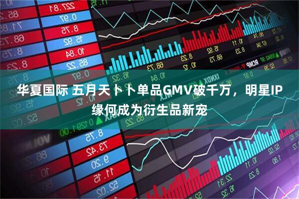 华夏国际 五月天卜卜单品GMV破千万，明星IP缘何成为衍生品新宠